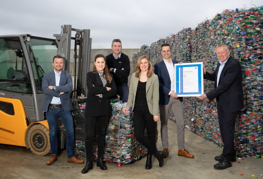 Uitreiking Zero Waste certificaat op DC Almere
